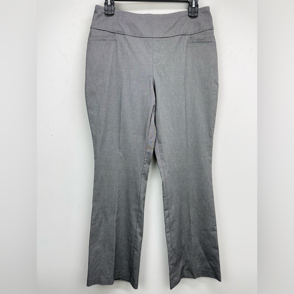 Cato size 14 Women’s Career Workwear Gray High Rise Pull On Bootcut Pants NWT